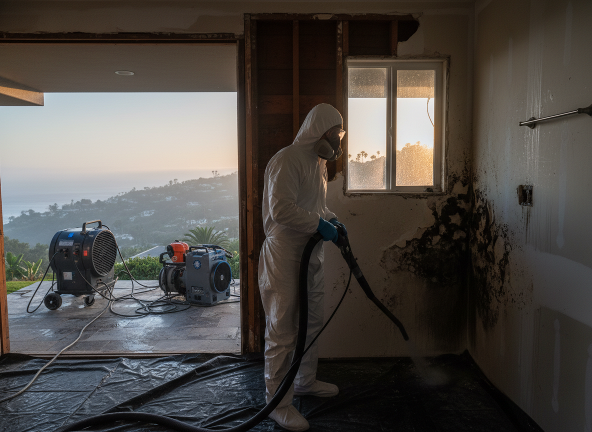 24 hour mold removal in Pacific Palisades