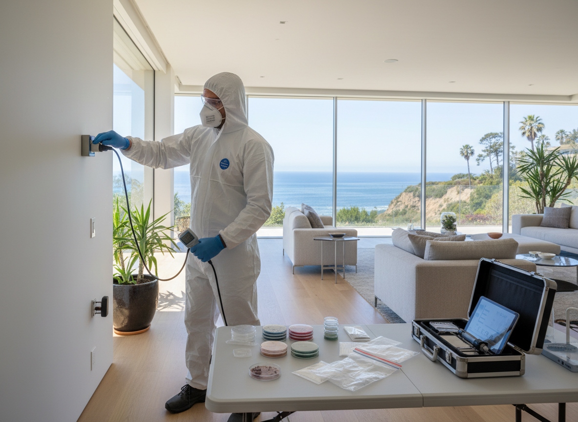Air quality and mold testing in Pacific Palisades