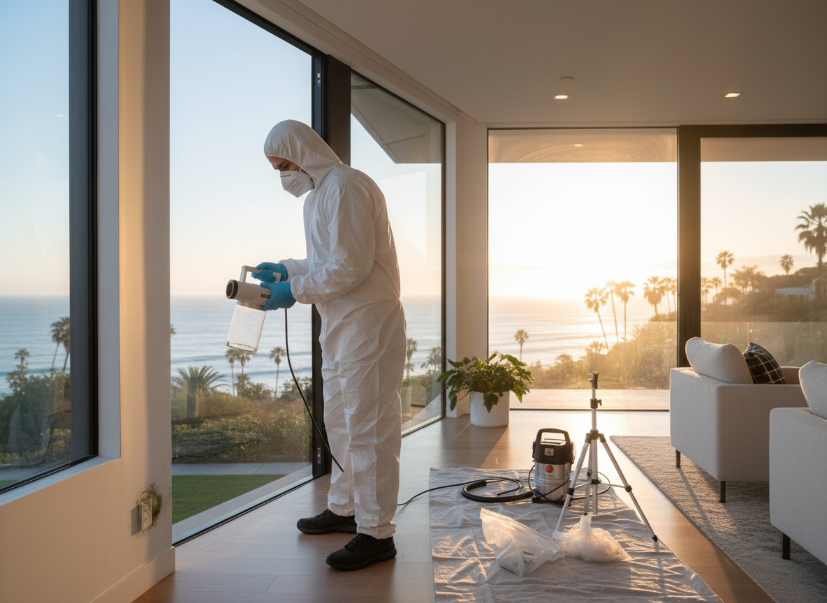 mold spore testing in Pacific Palisades
