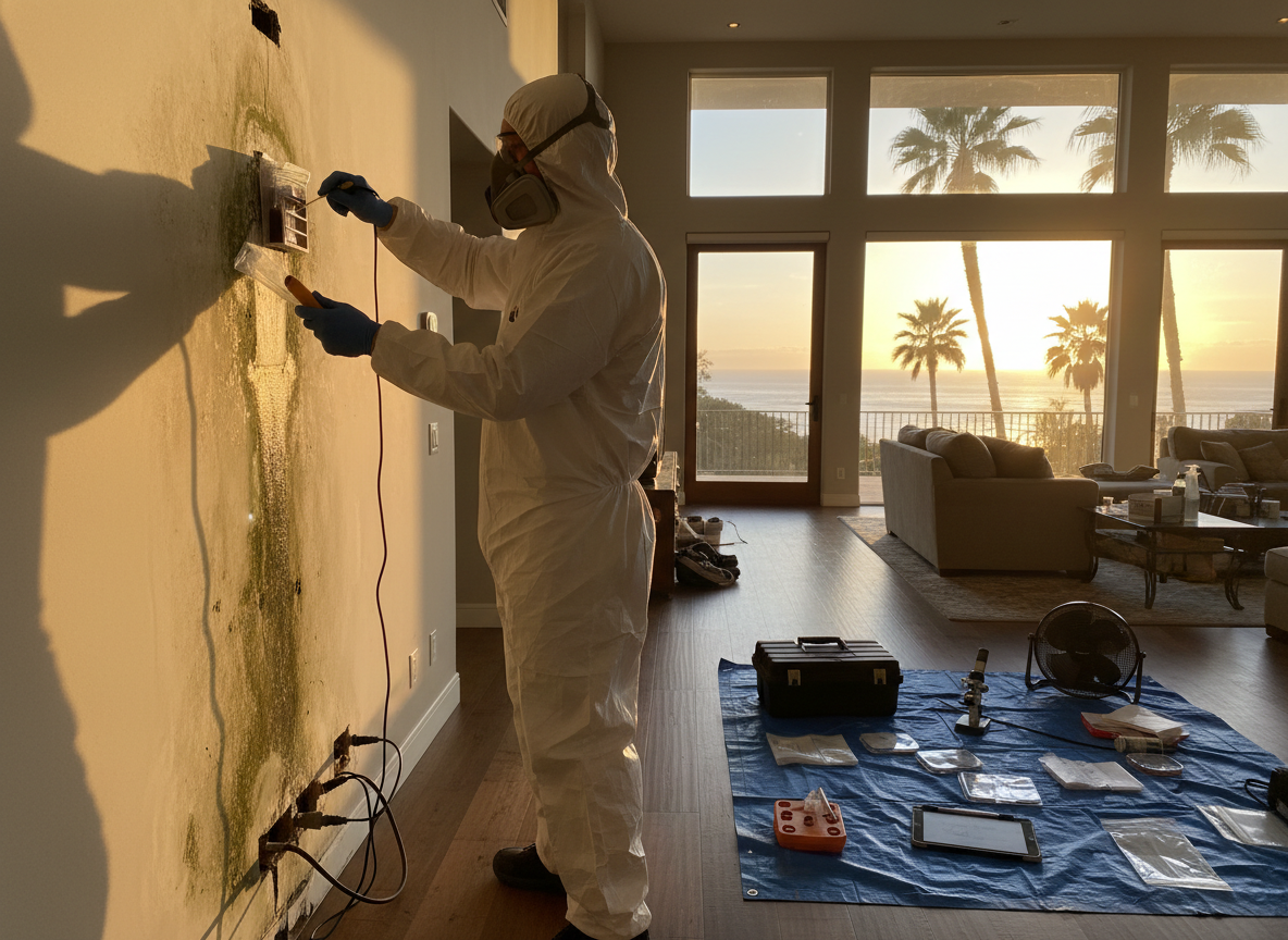 Mold Testing in Pacific Palisades
