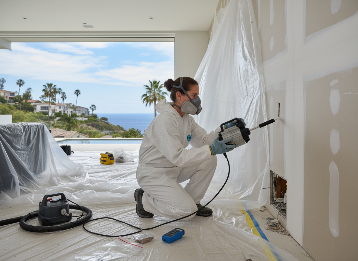 post remediation mold testing in Pacific Palisades